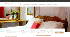 Desktop Screenshot of mangrohotel.com